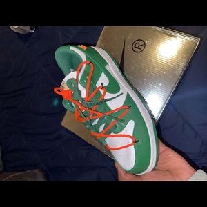 Off-White x Dunk Low 'Pine Green'